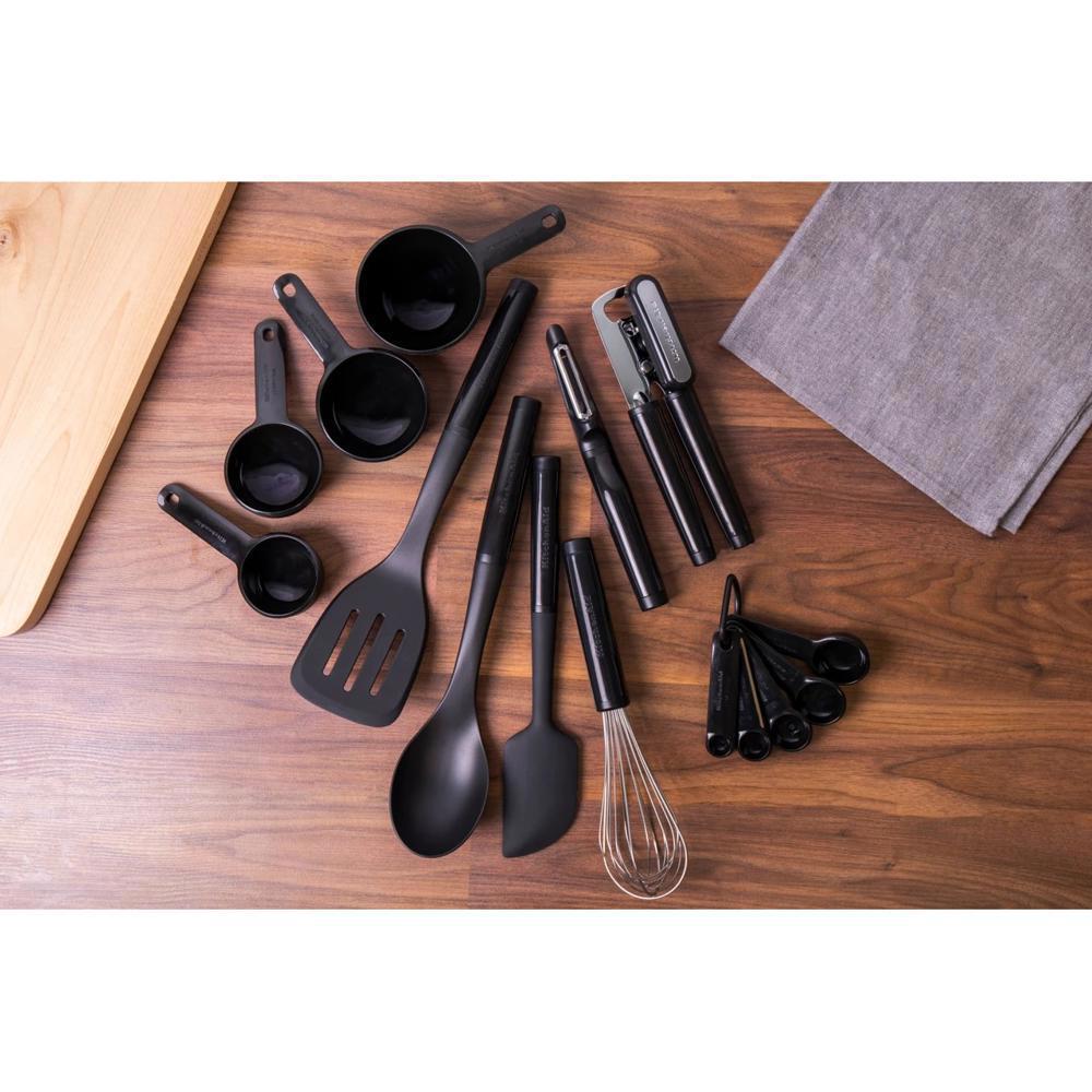 KitchenAid 15pc Utensil Set Black